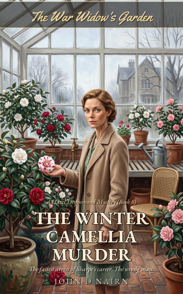 Cover of Book 8: The Winter Camellia Murder